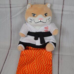 Karate Kitty Puppet Cat Wrestling Glove Protective Forearm Sleeve Interactive